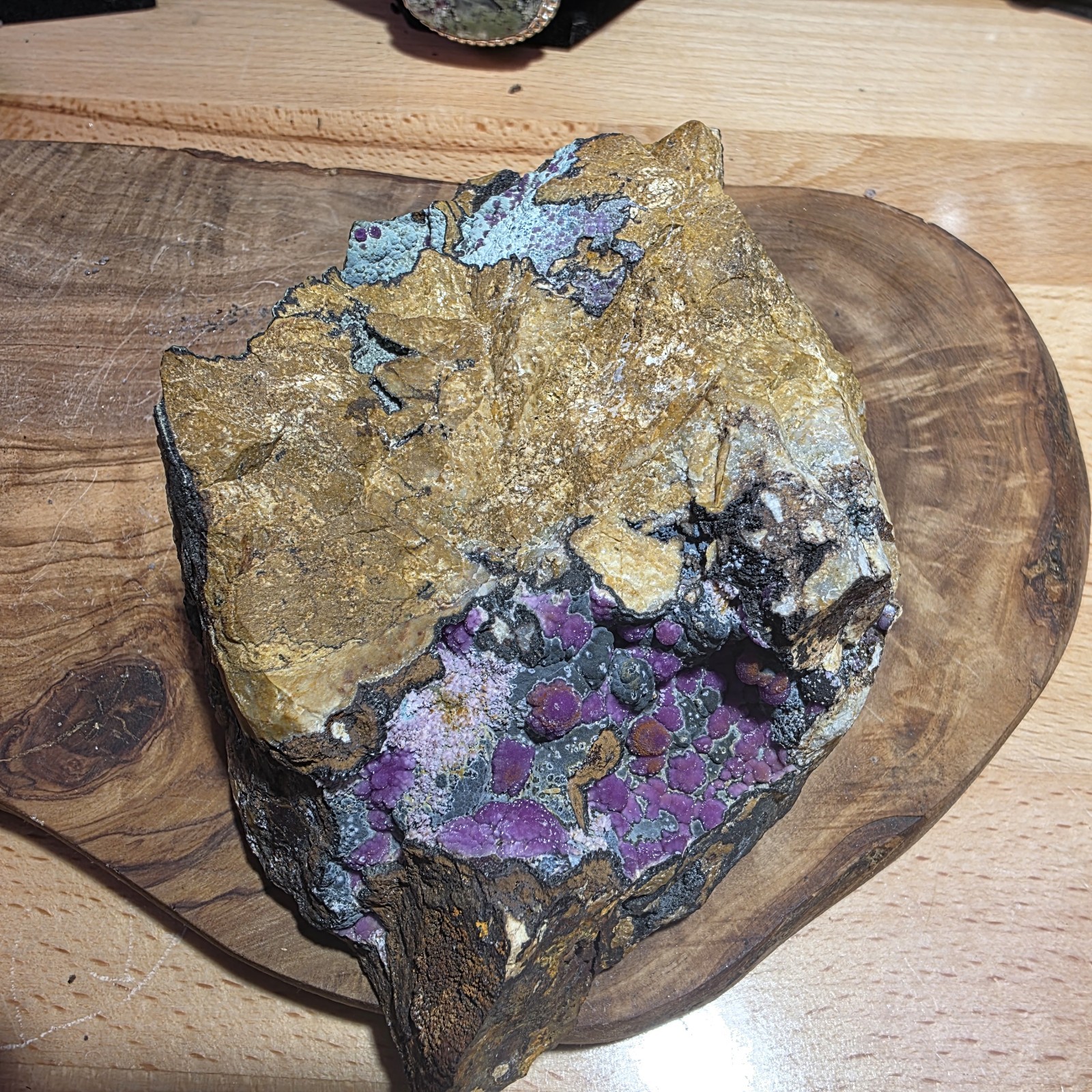 Rare Indian Mountain, Cherokee County, Alabama Strengite Shelf...