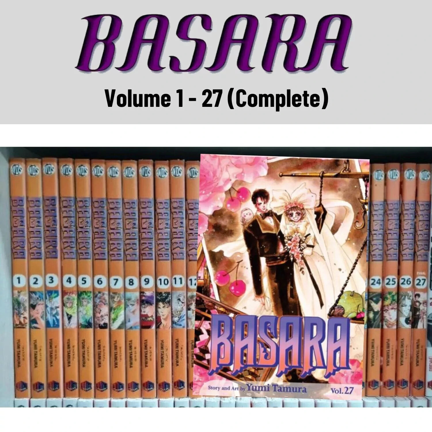 BASARA (Vol. 1-27) Manga Complete Set Full/Loose English Comic Book Series