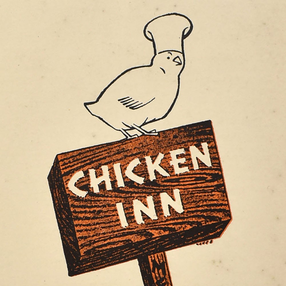 1940s Chicken inn Restaurant Menu  31 Haymarket Piccadilly London England UK