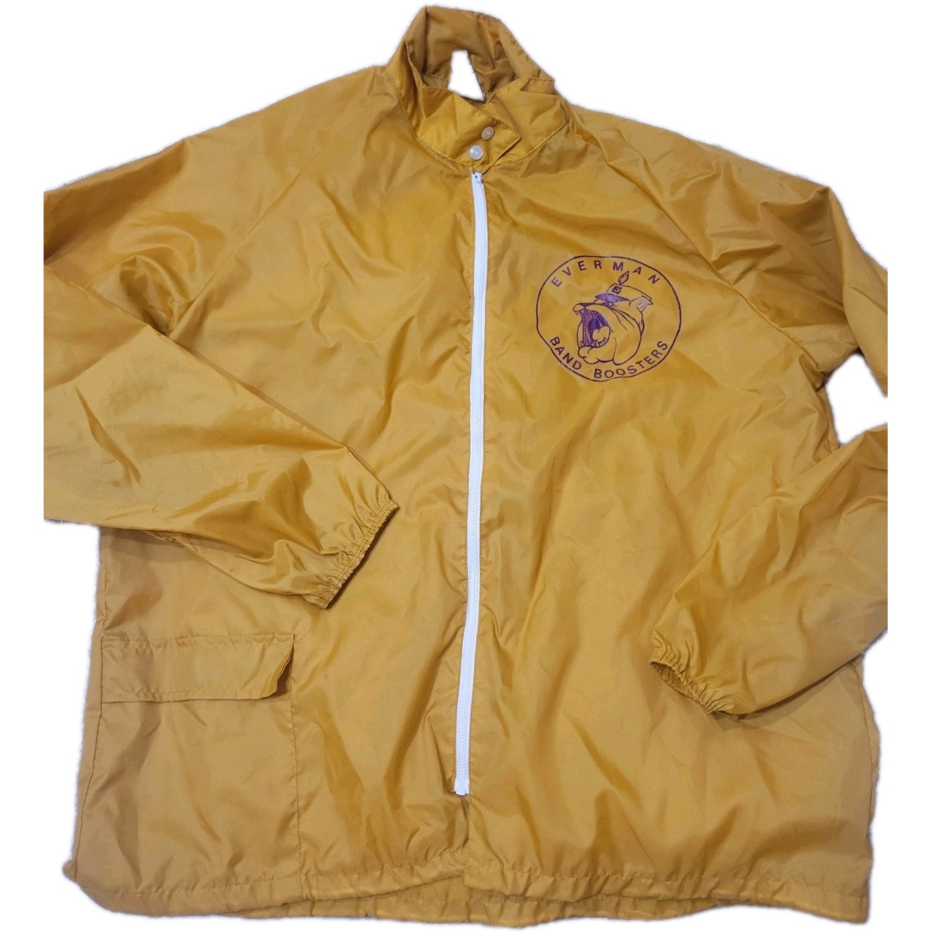 Vintage Everman High School Marching Band Boosters Texas Rain Jacket Vintage Everman High School Marching Band Boosters Texas Rain Jacket