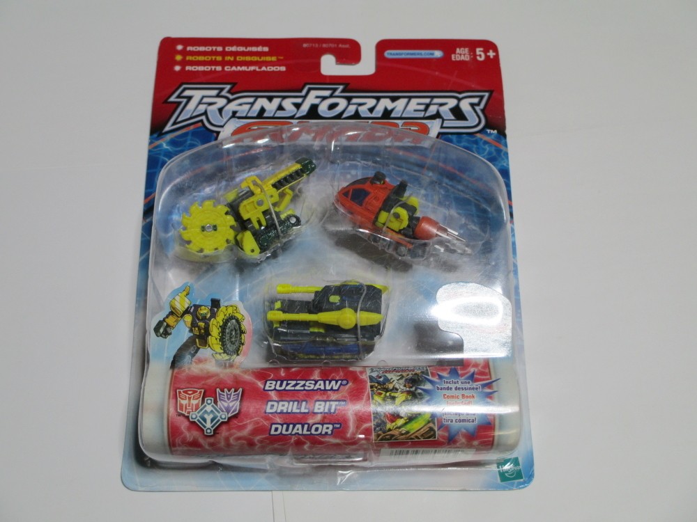 Transformers Armada Destruction Minicon Team Unopened Vintage Figure Set