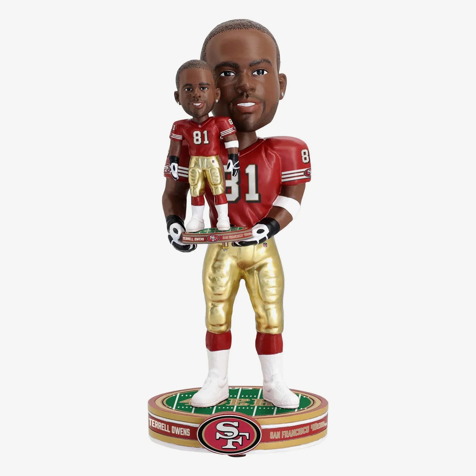 Terrell Owens San Francisco 49ers Bobble Dubblz Bobblehead NFL Football