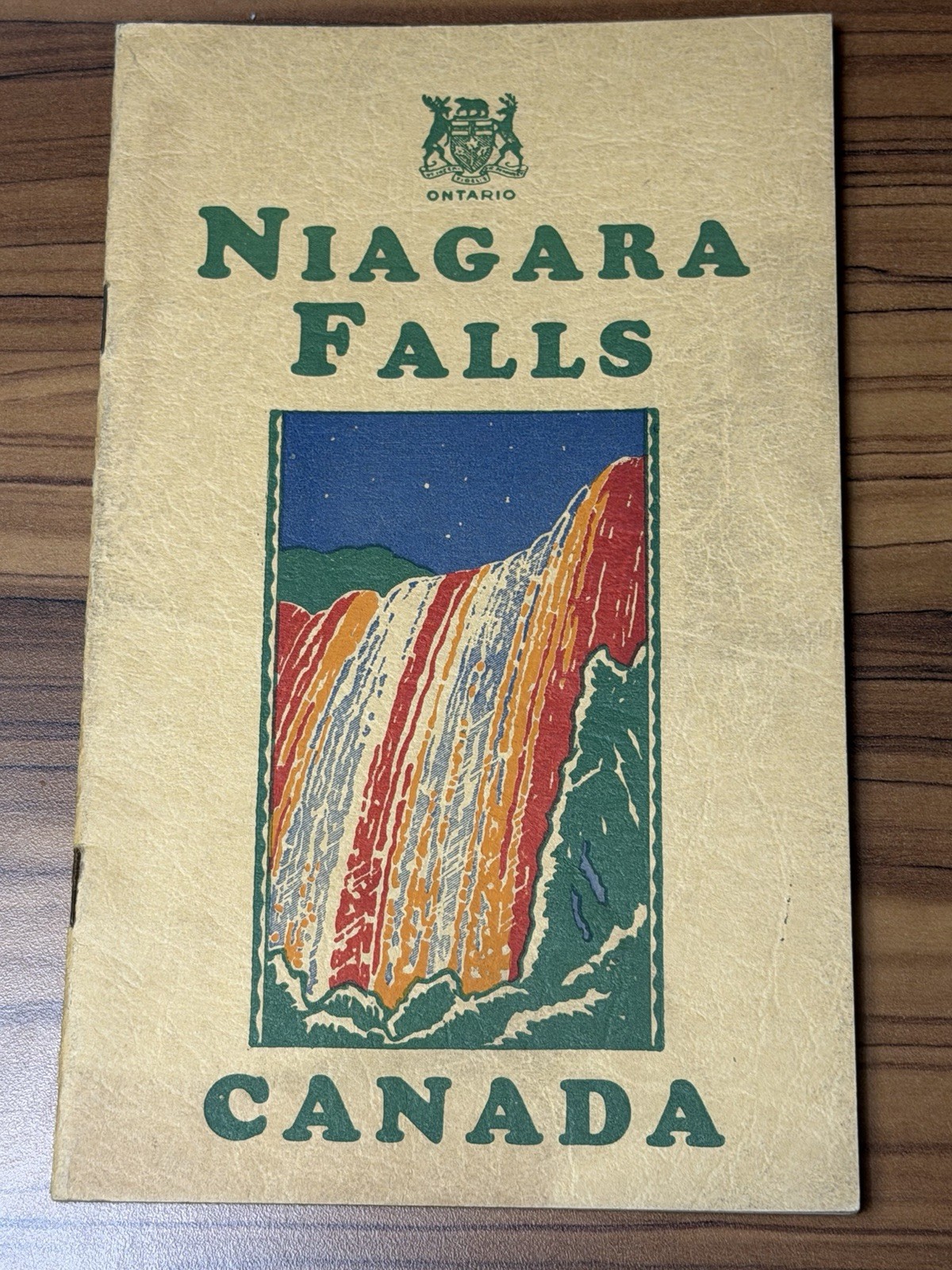 Vintage NIAGARA FALLS Ontario Parks & Boulevards 1930s Tourism TRAVEL Brochure