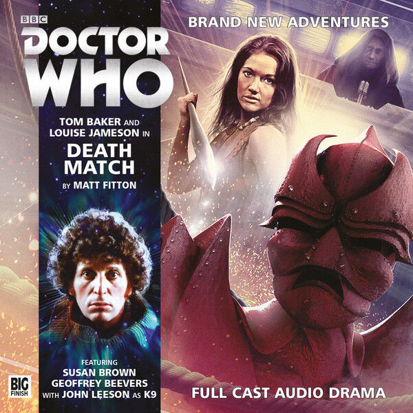 DOCTOR WHO Big Finish Audio CD Tom Baker 4th Doctor #4.4 DEATH MATCH