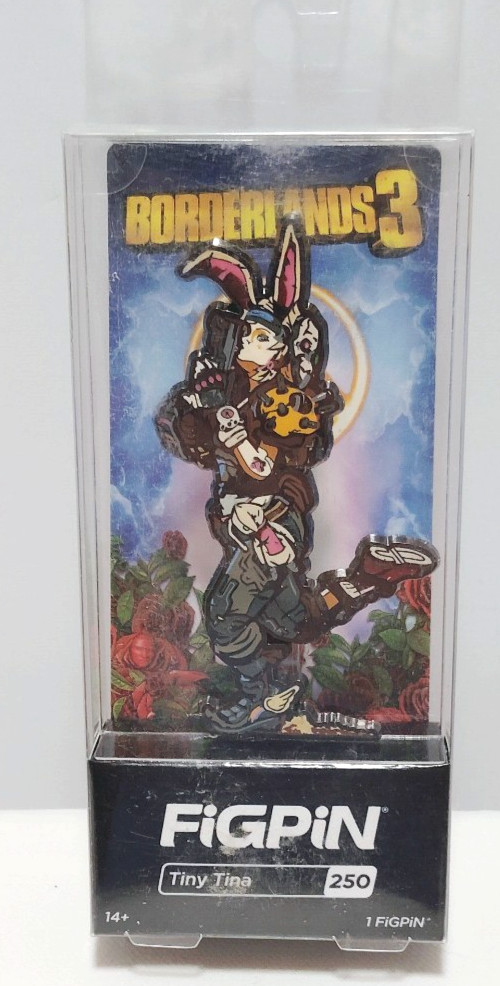 FiGPiN Tiny Tina Borderlands 3 Hard Enamel Collectible Figure Pin #250 NIB New