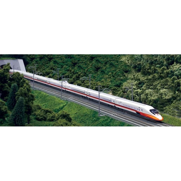 [new] KATO 10-1617 N Scale Taiwan High Speed Rail 700T 6-Car Add-On Set Model Tr