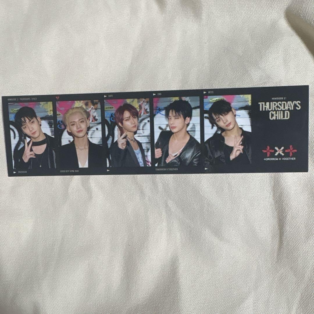 TXT Thursday\'s child photo strip limited to 1000 pieces