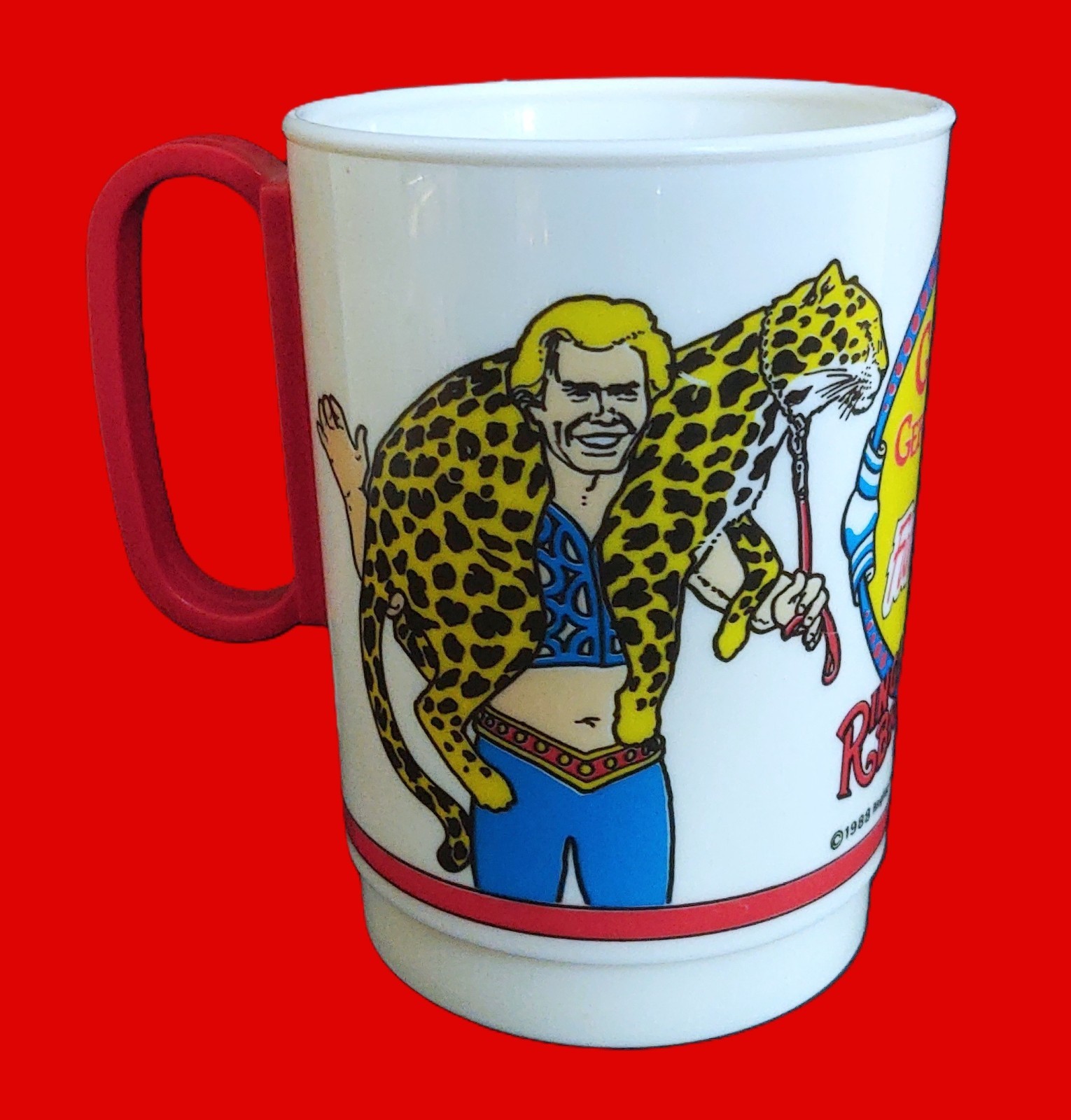 VTG RINGLING BROS FAREWELL TOUR PLASIC CUP VTG RINGLING BROS FAREWELL TOUR PLASIC CUP