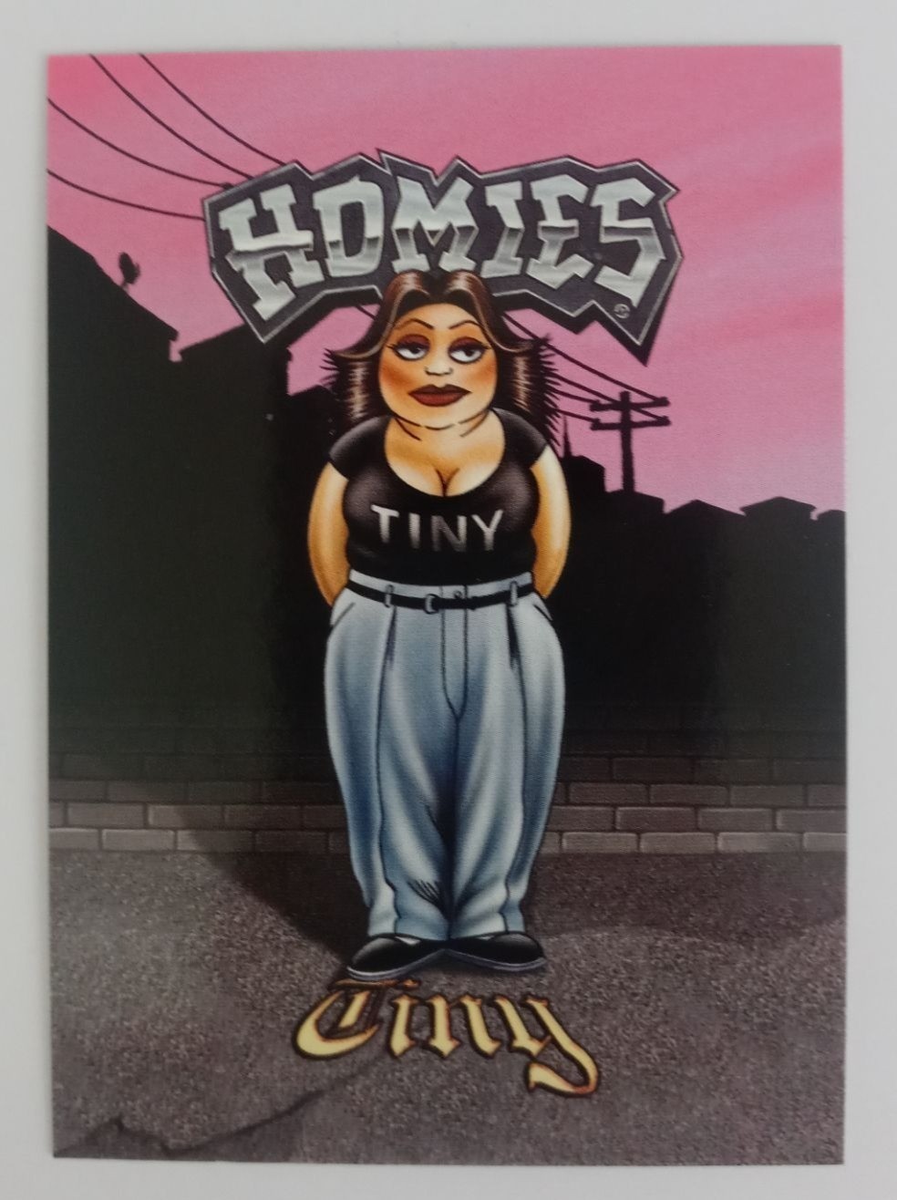 2004 NECA Homies Swap Trading Card #13 Tiny