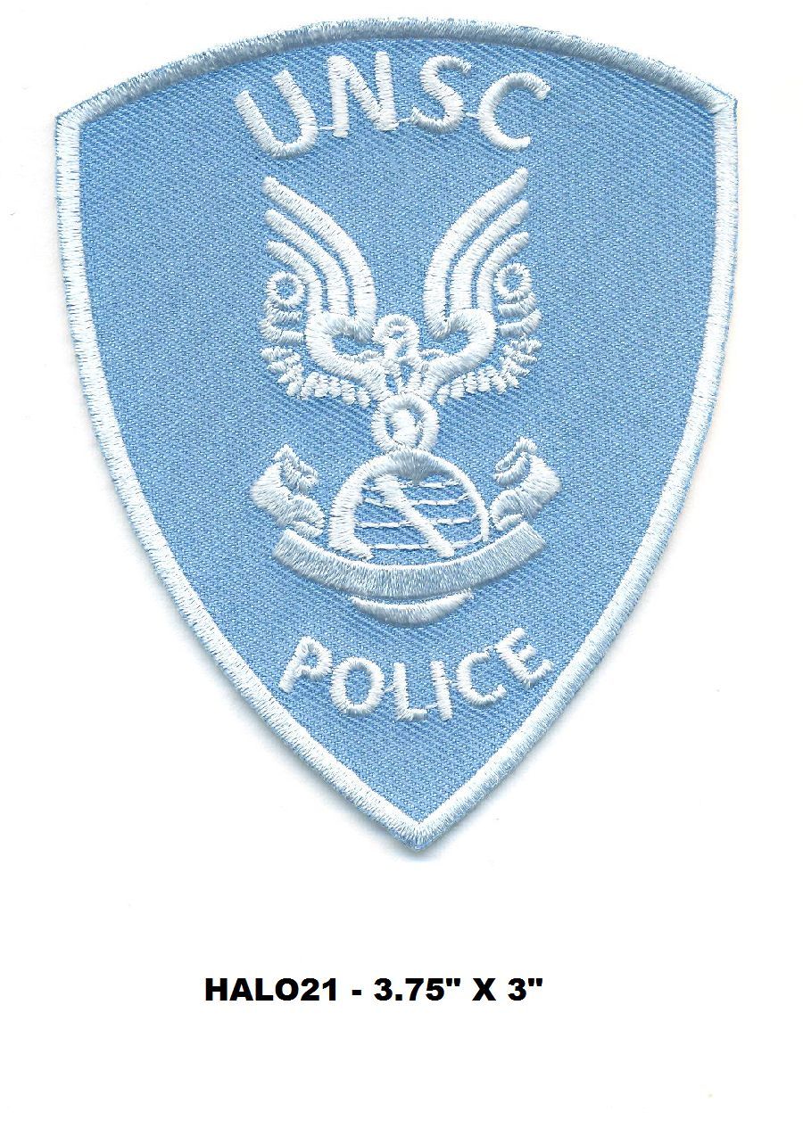 HALO UNSC POLICE PATCH - HALO21