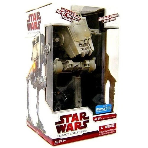 Hasbro Star Wars Legacy Collection AT-ST & Driver Walmart Exclusive 2009 NEW Sea Hasbro Star Wars Legacy Collection AT-ST & Driver Walmart Exclusive 2009 NEW Sea