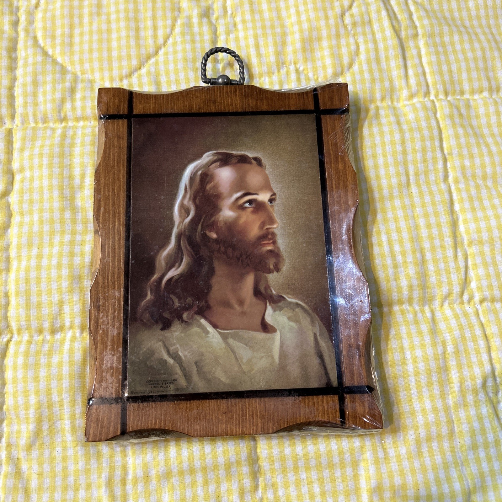 Dickson Jesus Christ Wood Photo New