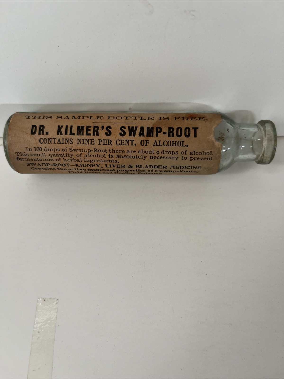 1900/1910s DR KILMERS SWAMP ROOT KIDNEY CURE\