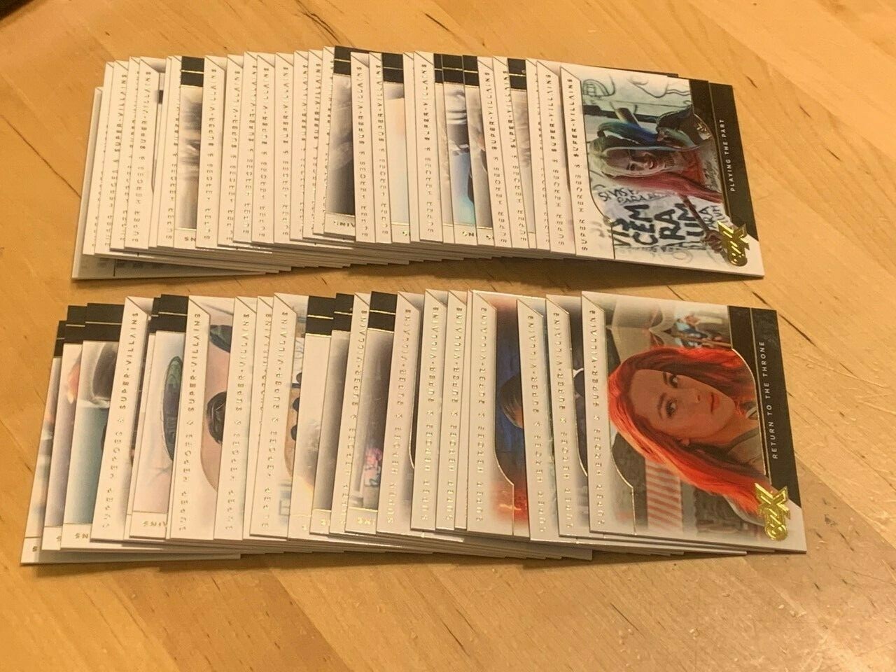 CZX DC Super Heroes & Villains Complete 54-Card Base Set
