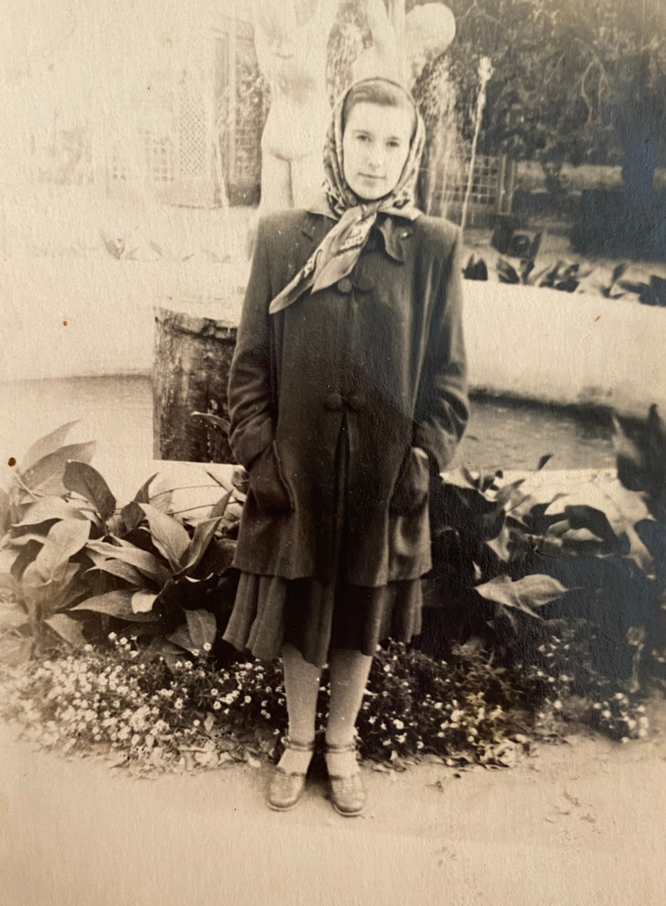 Beautiful girl soviet life young woman ussr vintage photo