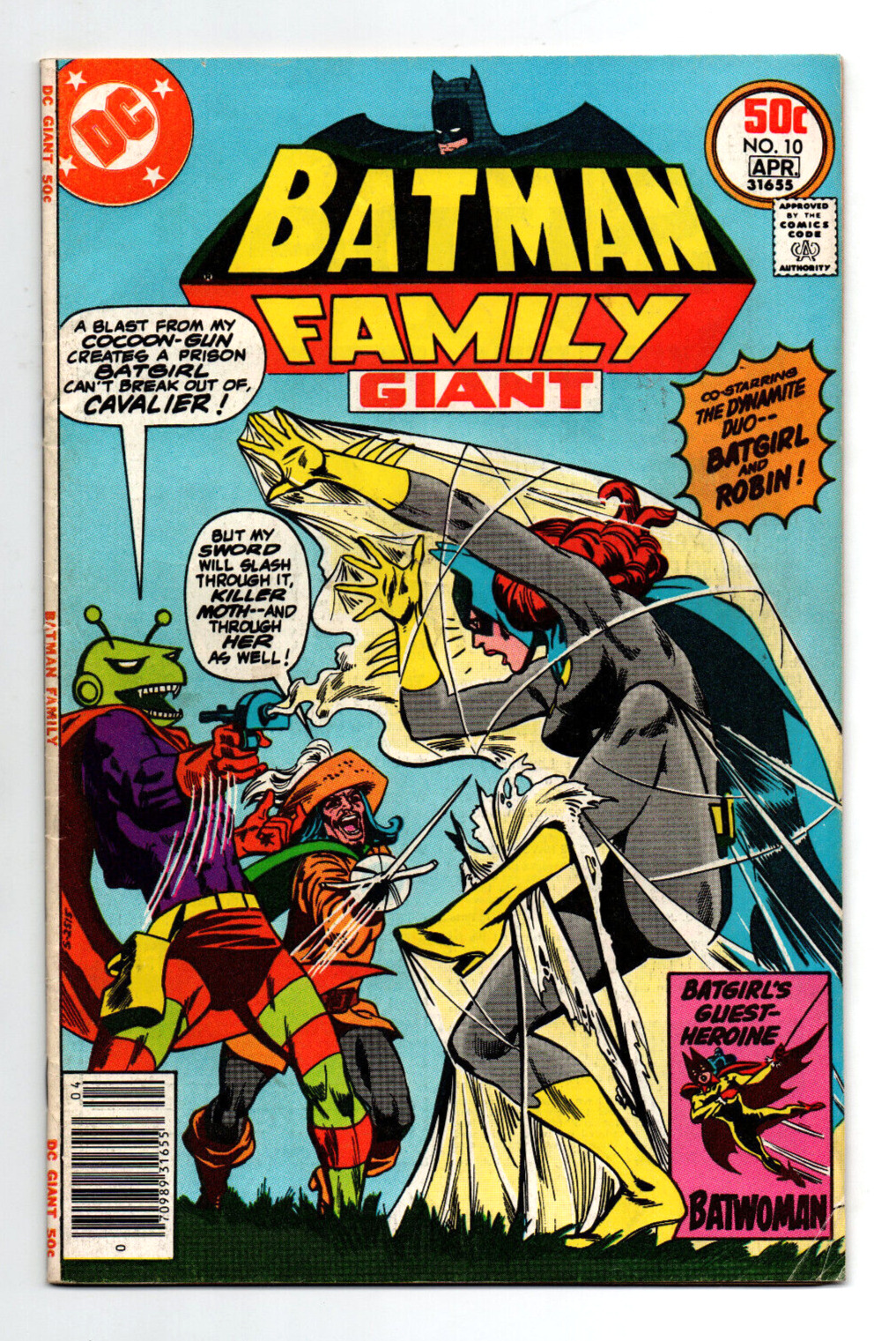 Batman Family #10 newsstand - Batgirl - Robin - Batwoman - 1976 - FN/VF