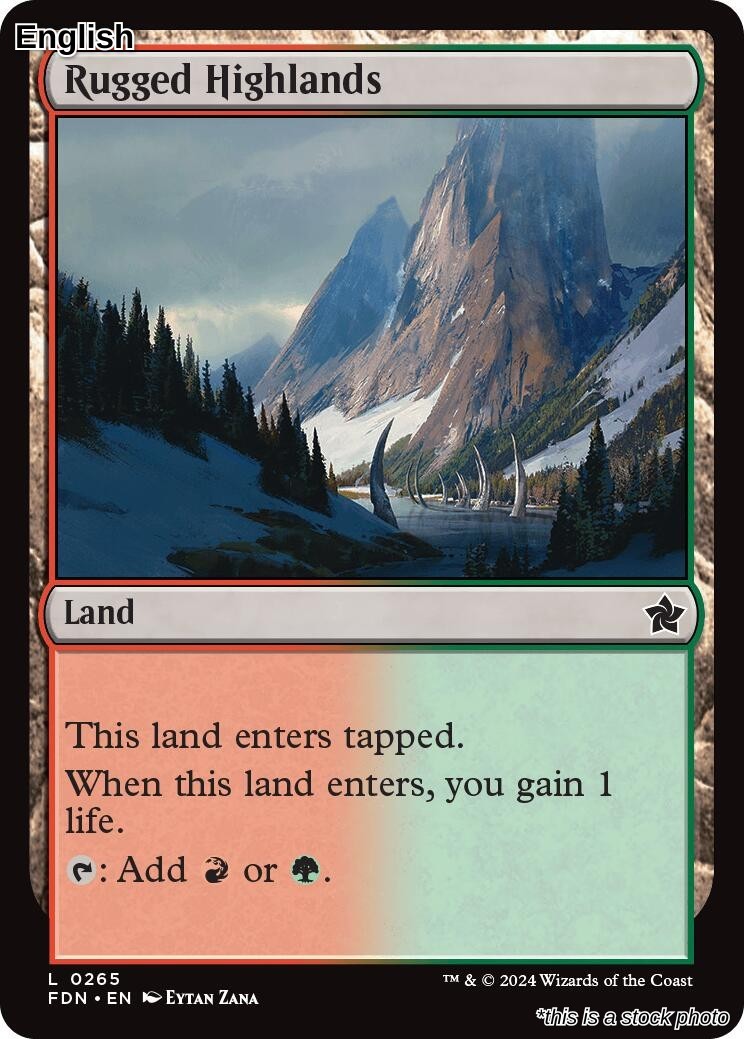 Rugged Highlands Normal [FDN - 265]EN