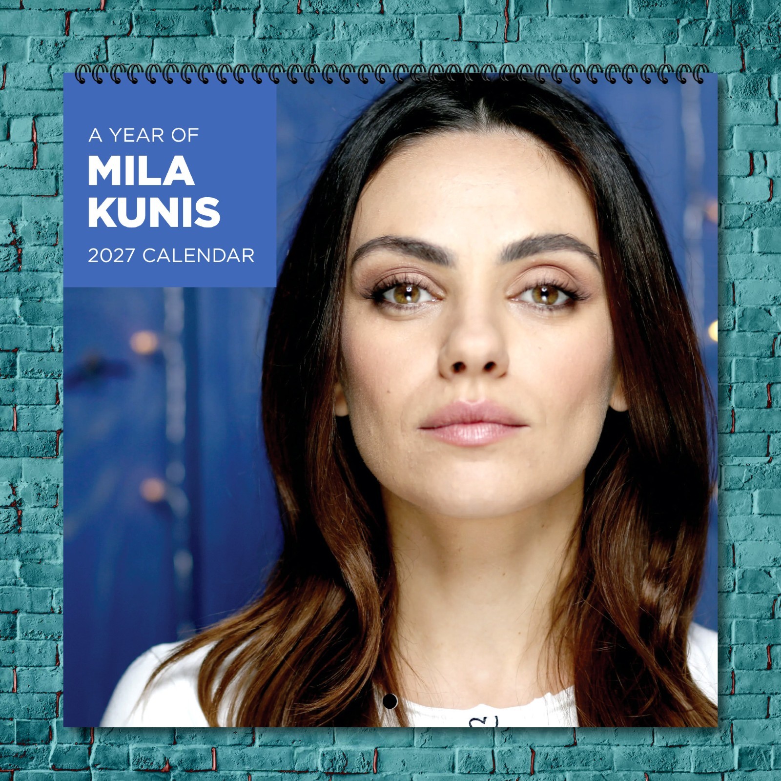 Mila Kunis 2027 Wall Calendar 12 Month Celebrity Photo Fan Collectible