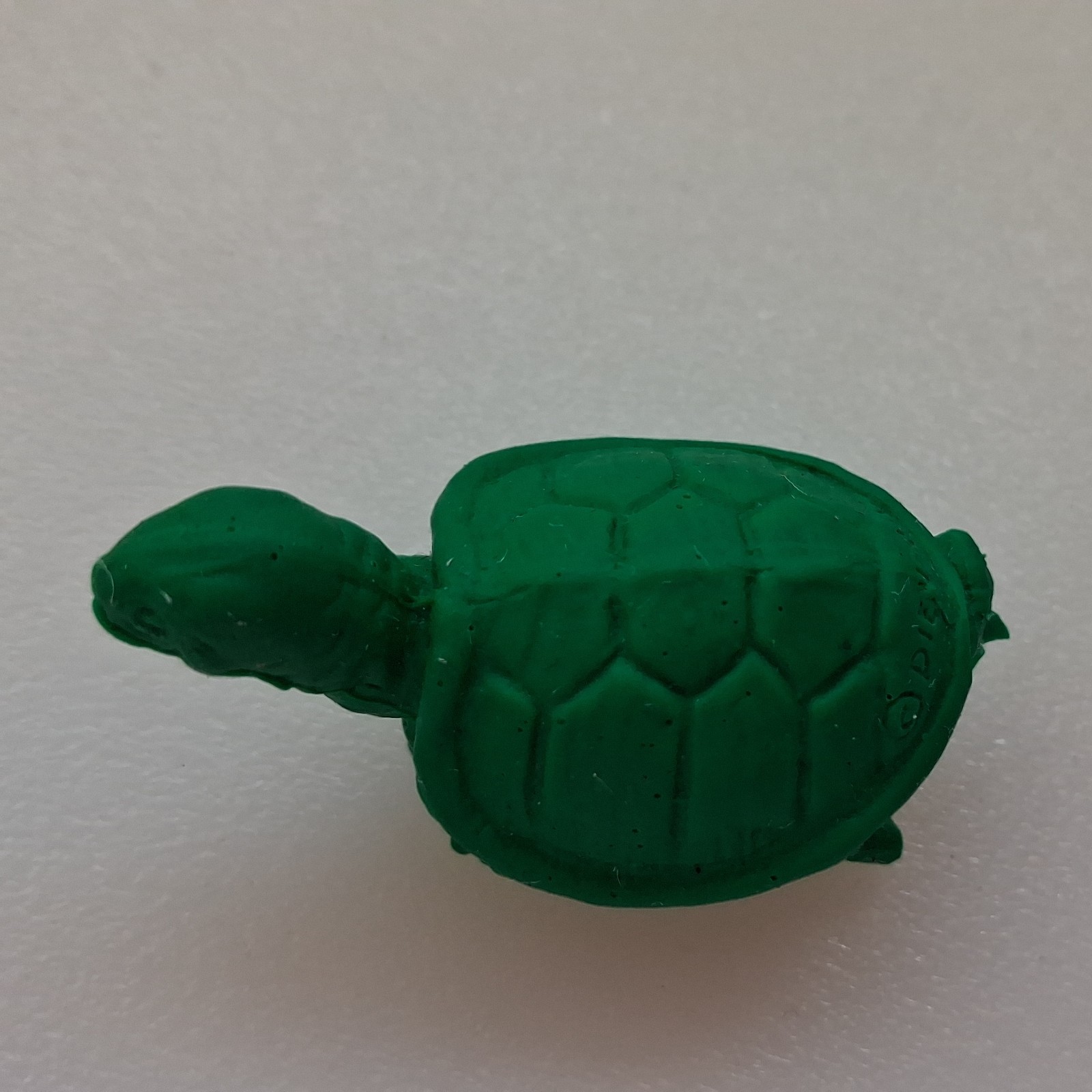 Vintage 1996 Diener Eraser Green Turtle Pencil Topper