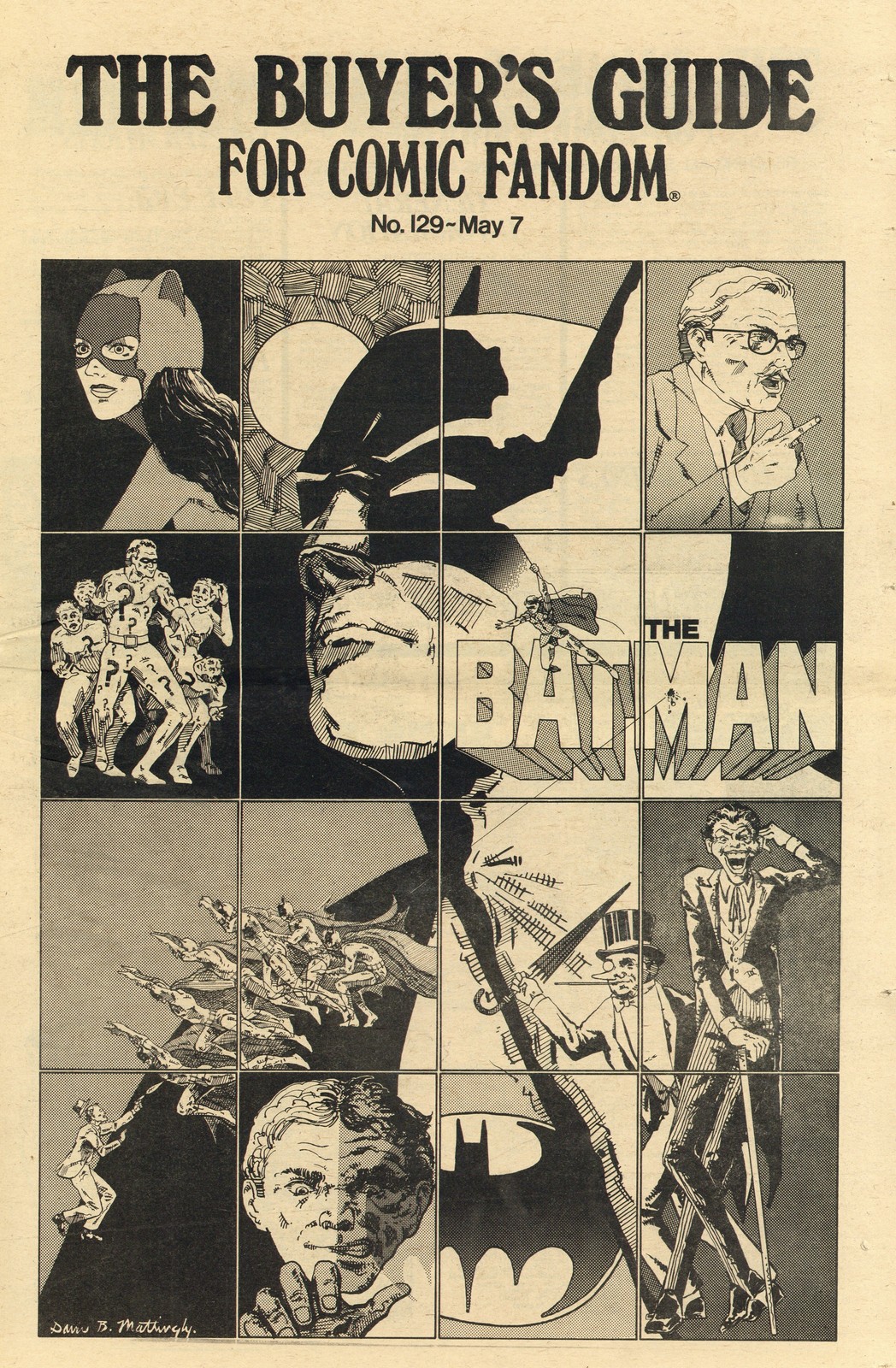 Comics Buyer\'s Guide #129 FN/VF 7.0 1976