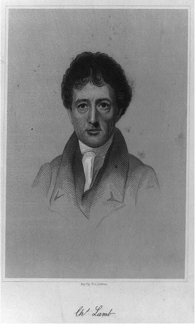 Photo:Charles Lamb 1820s Portrait Engraving Literary Figure