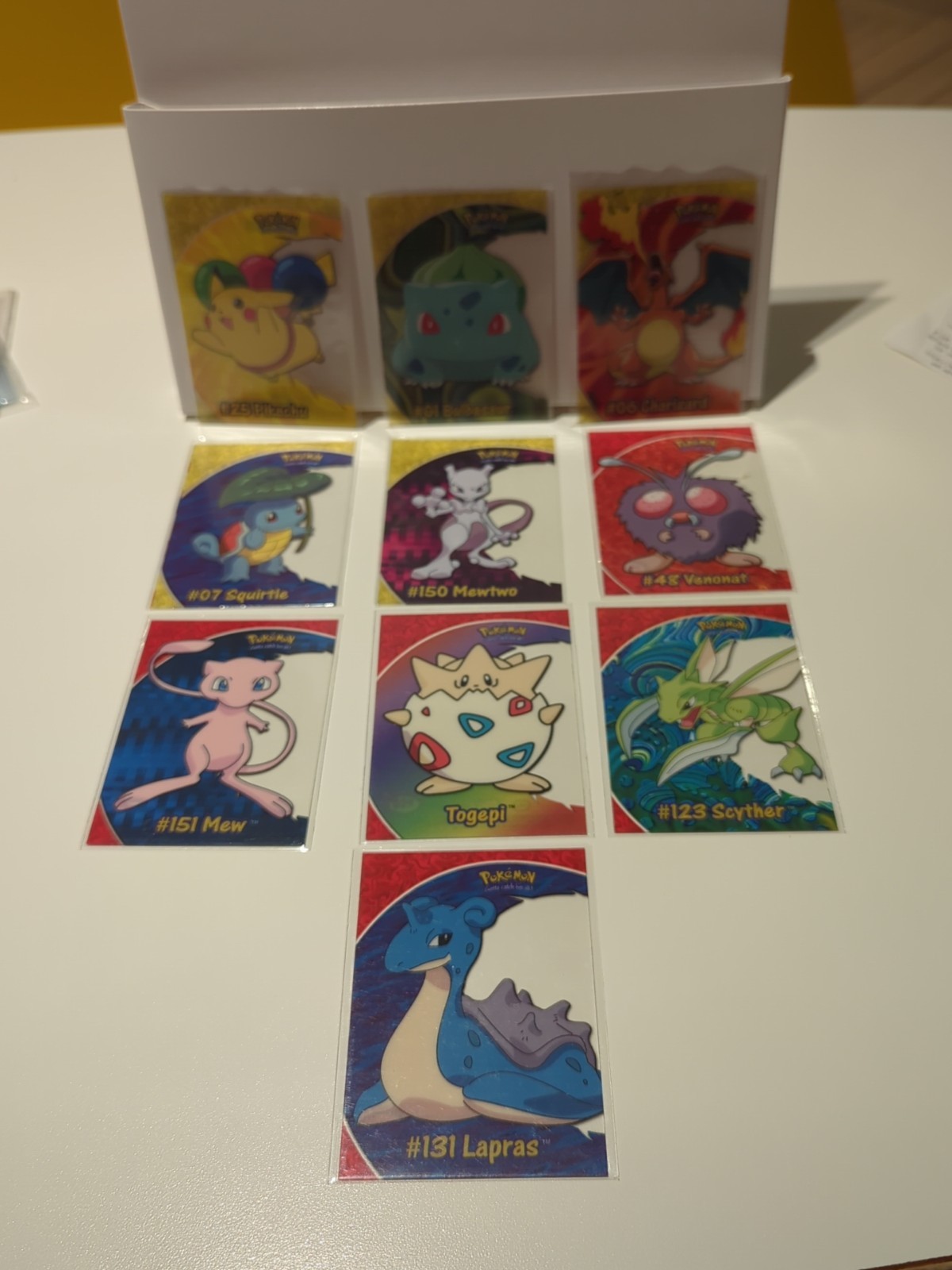 Pokemon , TV Animation , complete clear card , 10 cards set, PC1 thru PC10 Pokemon , TV Animation , complete clear card , 10 cards set, PC1 thru PC10
