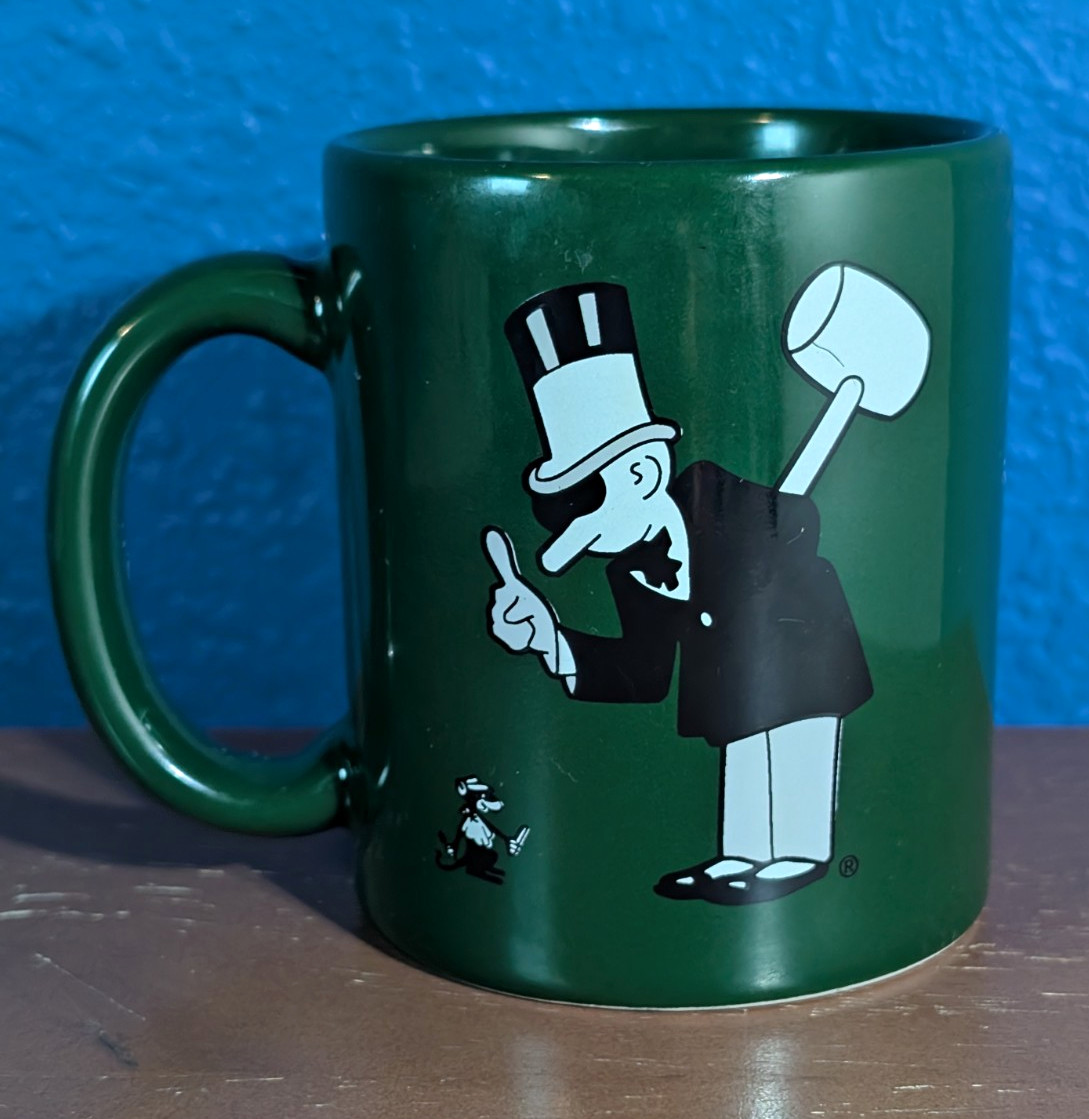 VTG Green Western Exterminator Co. Collectible Coffee Mug - Made In The USA