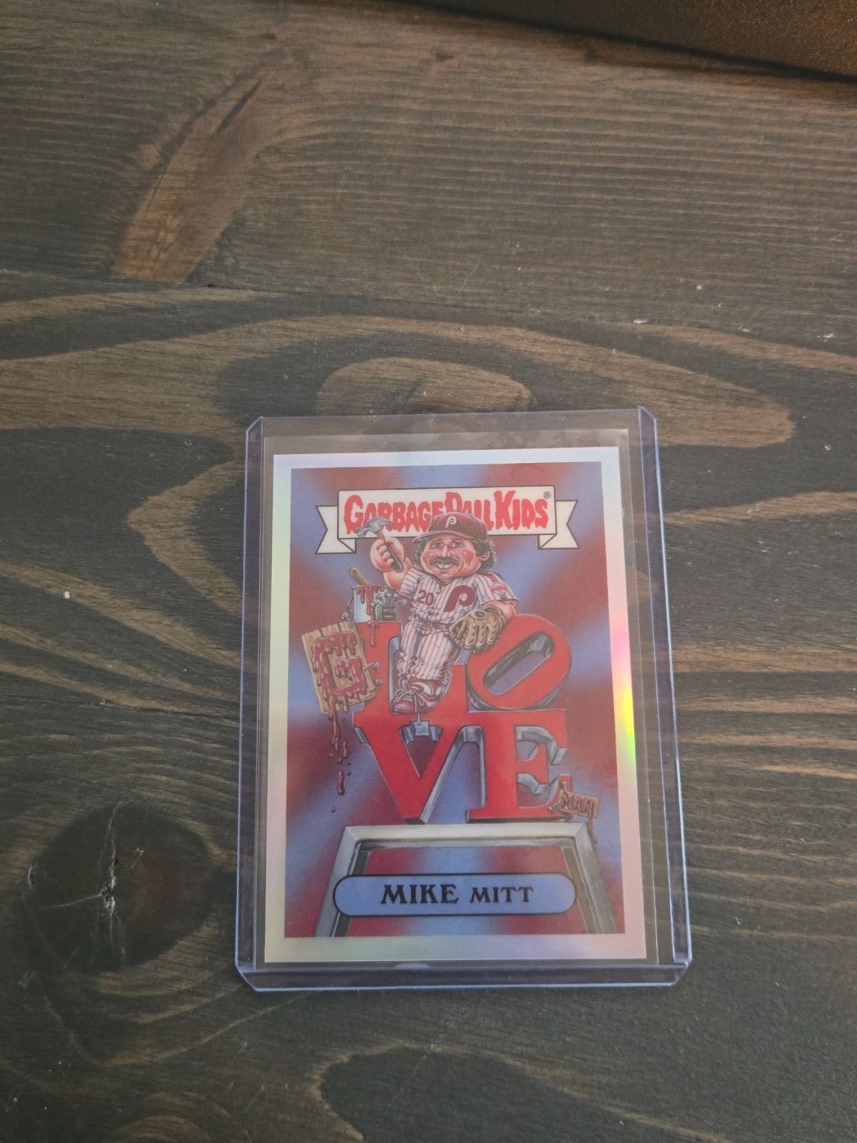 2026 Bowman Chrome MIKE MITT Mike Schmidt SSP Garbage Pail Kids #GPK-32 Phillies