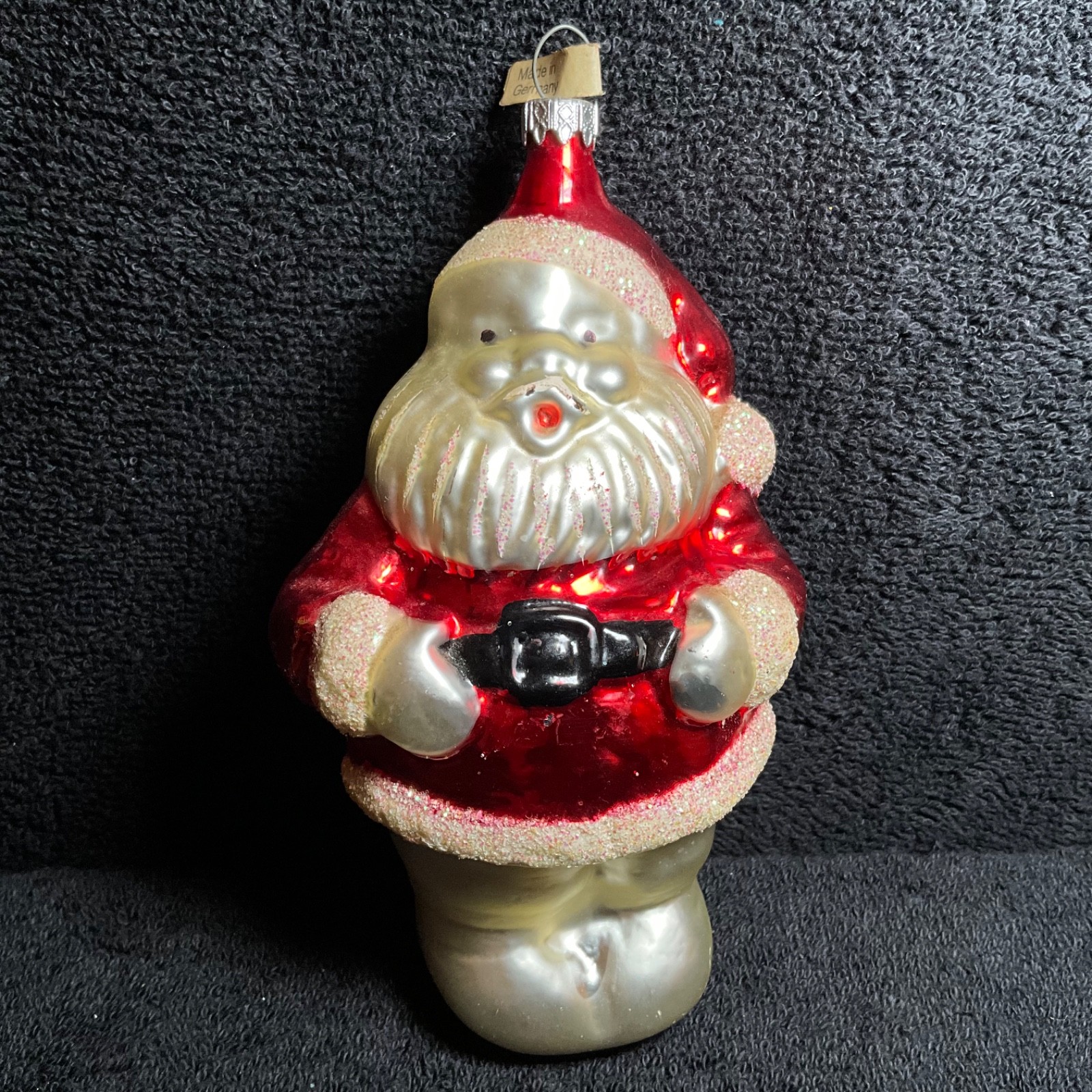 Antique German Santa Claus Christmas Ornament