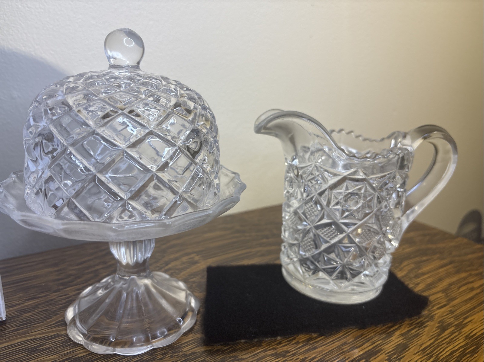 Fostoria American Large Creamer4\ Fostoria American Large Creamer4\