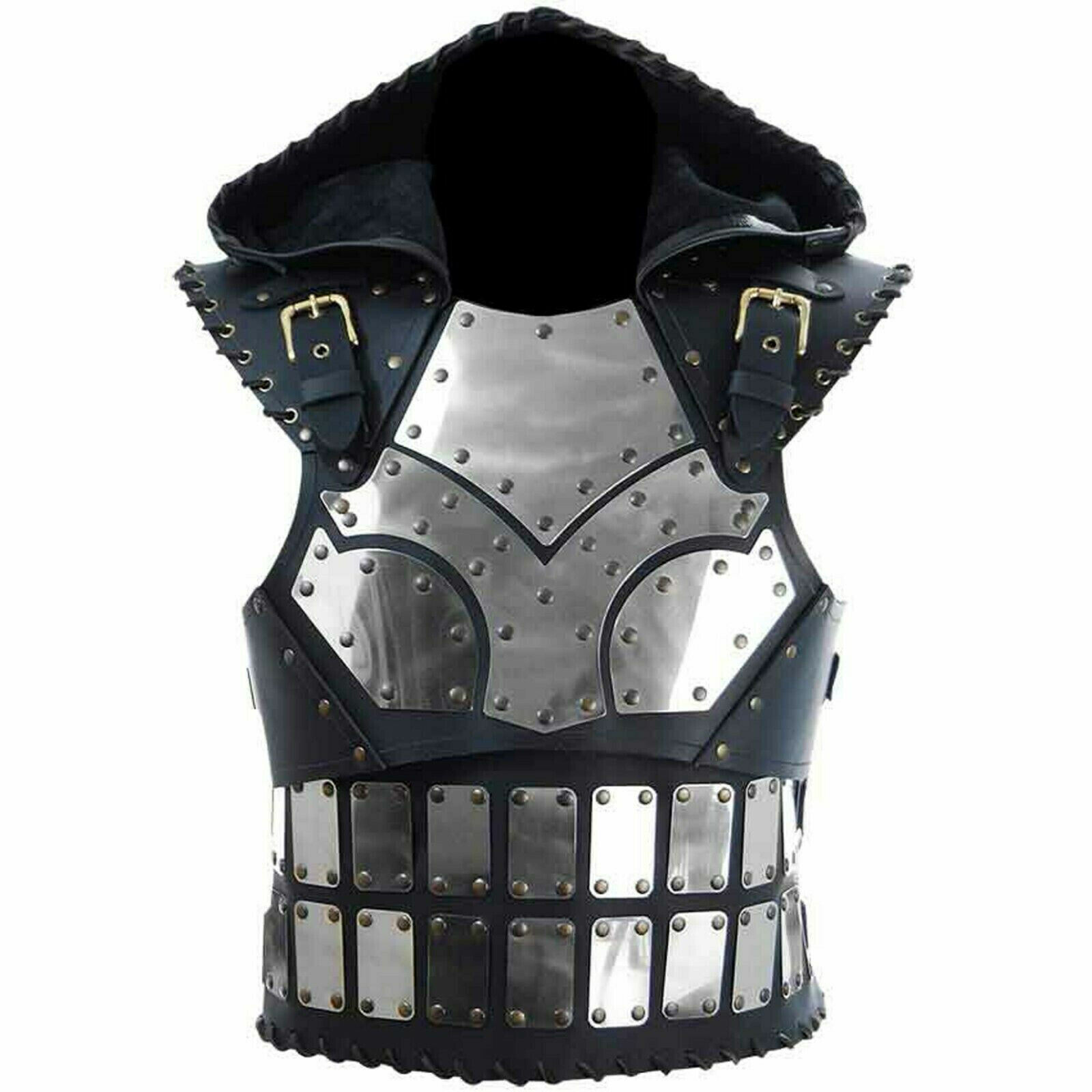 Medieval Leather Articulated Scoundrel Leather Armor Halloween Costume Armor