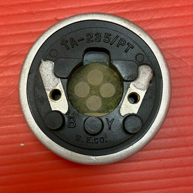 TA-235/PT EARPHONE FOR H-60/PT HANDSET P/O TA-312/PT MILITARY FIELD TELEPHONE TA-235/PT EARPHONE FOR H-60/PT HANDSET P/O TA-312/PT MILITARY FIELD TELEPHONE