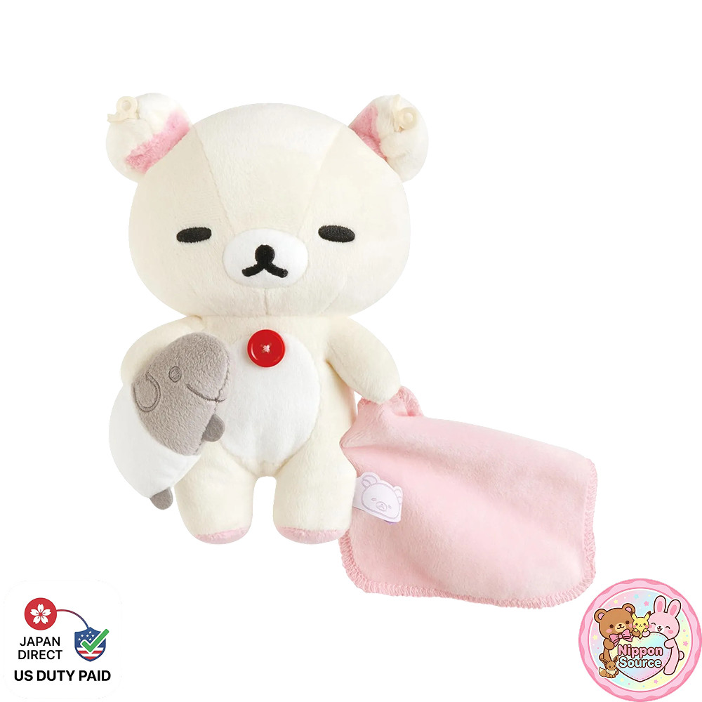 San-X Rilakkuma Korilakkuma Good Night Plush Sleep Together Series MV51301 New