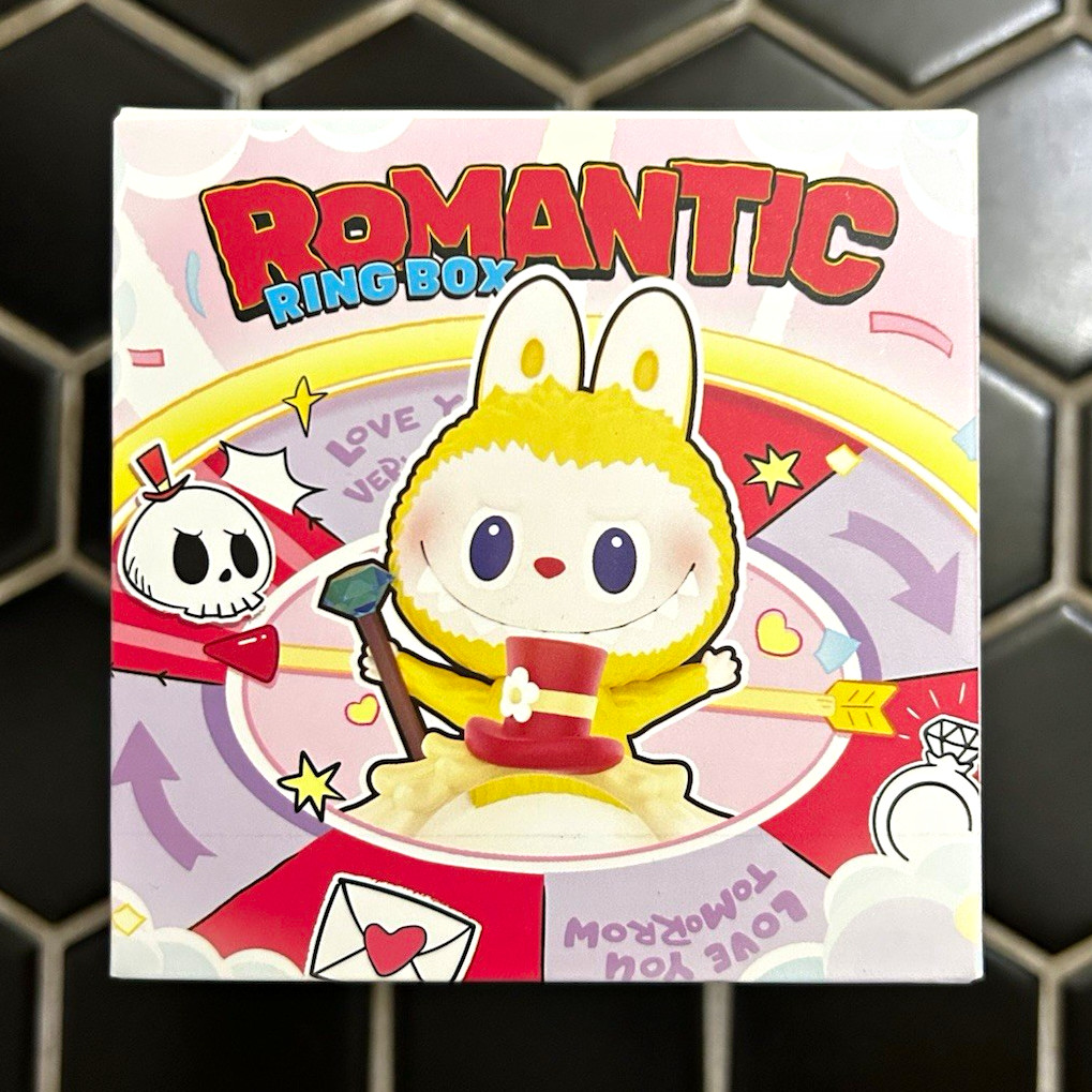 POP MART Romantic Ring Box Series 4 Scene Sets Labubu Blind Box Set