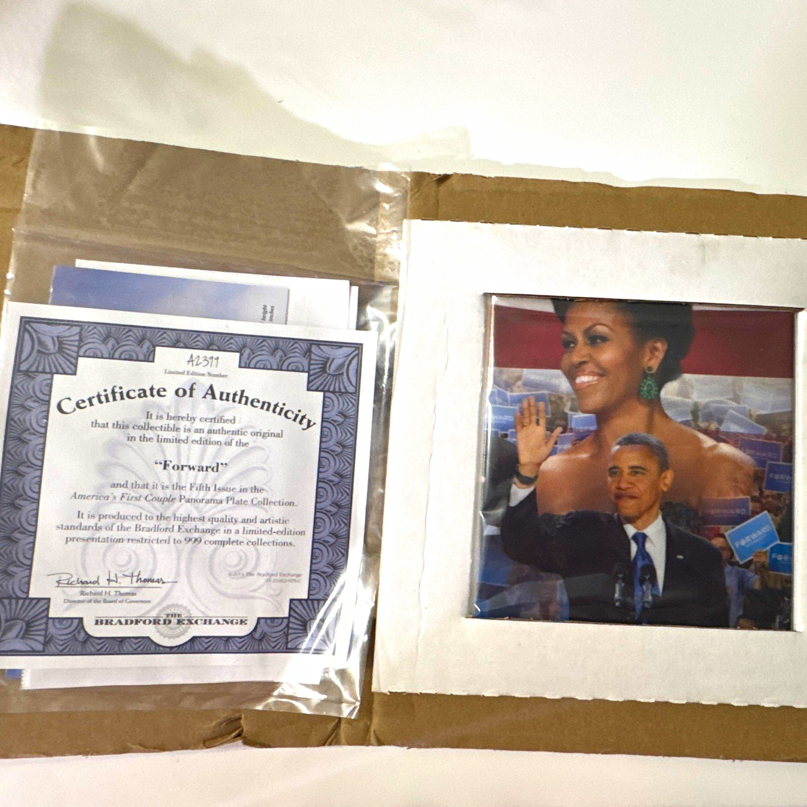 President Barack Obama Signed Photo with Certificate of Authenticity