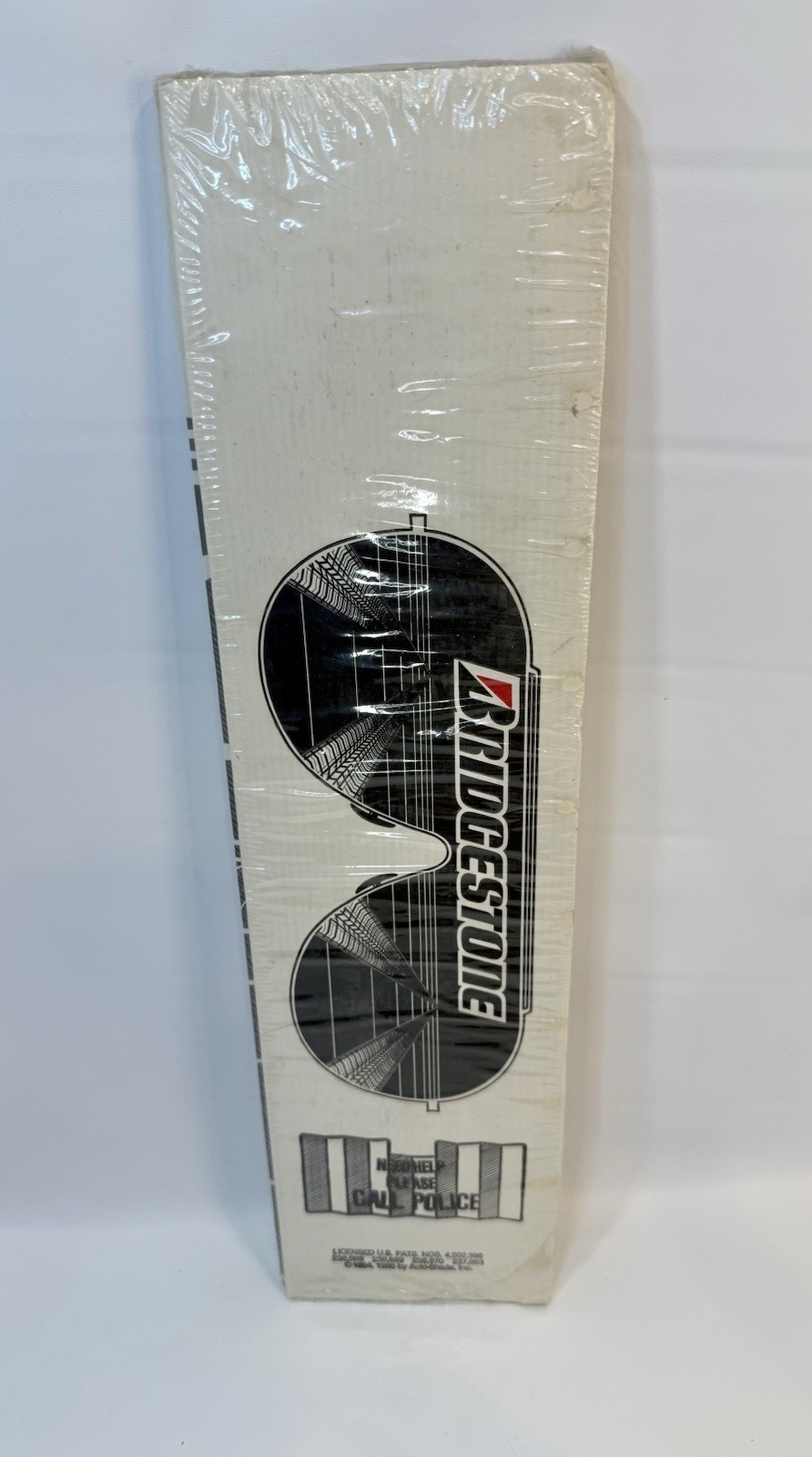 Vintage 1985 Folding Auto-Shade Promo Bridgestone Tire Sunglasses: Sealed NEW Vintage 1985 Folding Auto-Shade Promo Bridgestone Tire Sunglasses: Sealed NEW