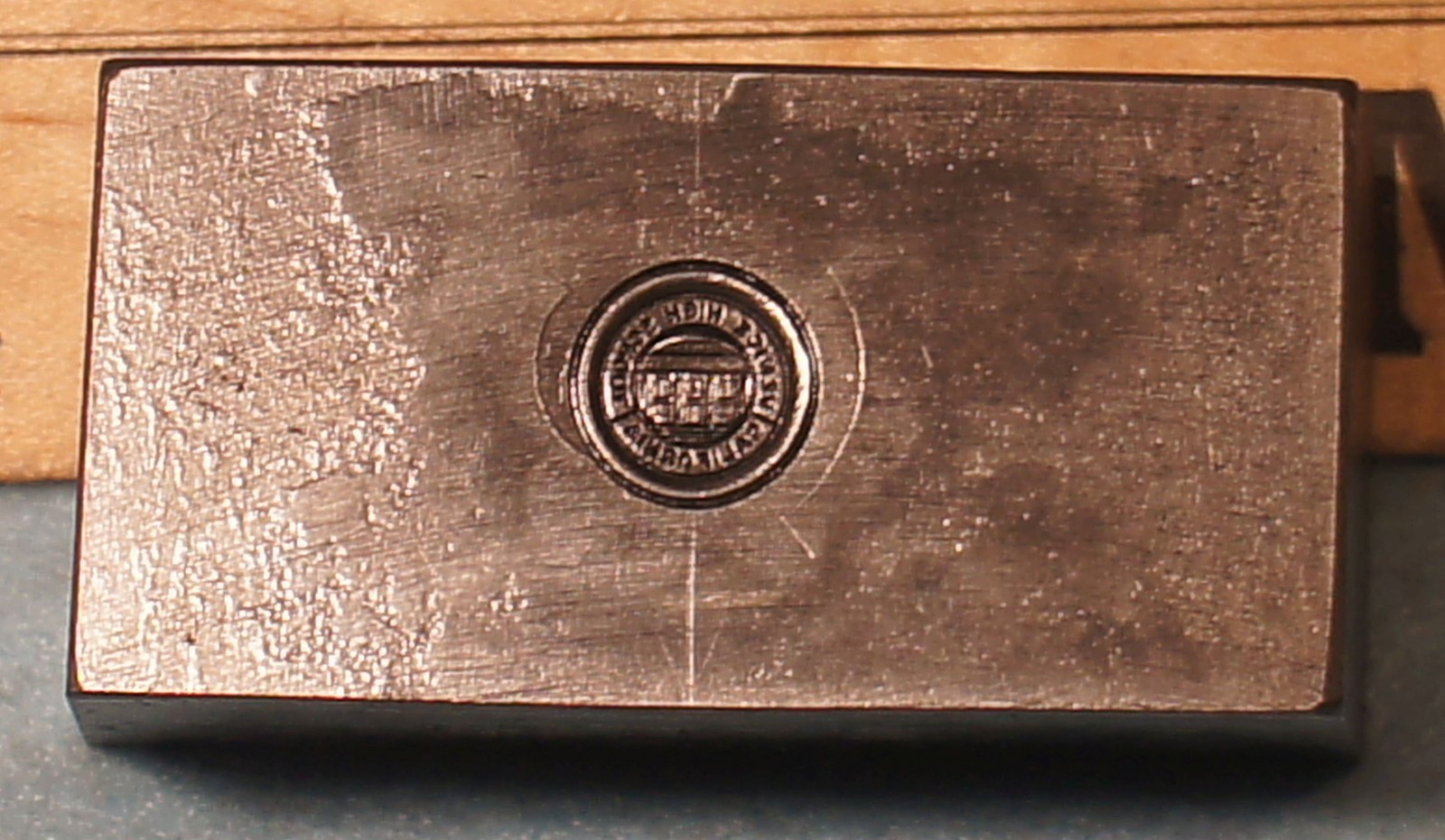 1923 VENICE CA Venice High School Emblem STEEL STAMPING DIE Robbins RC672