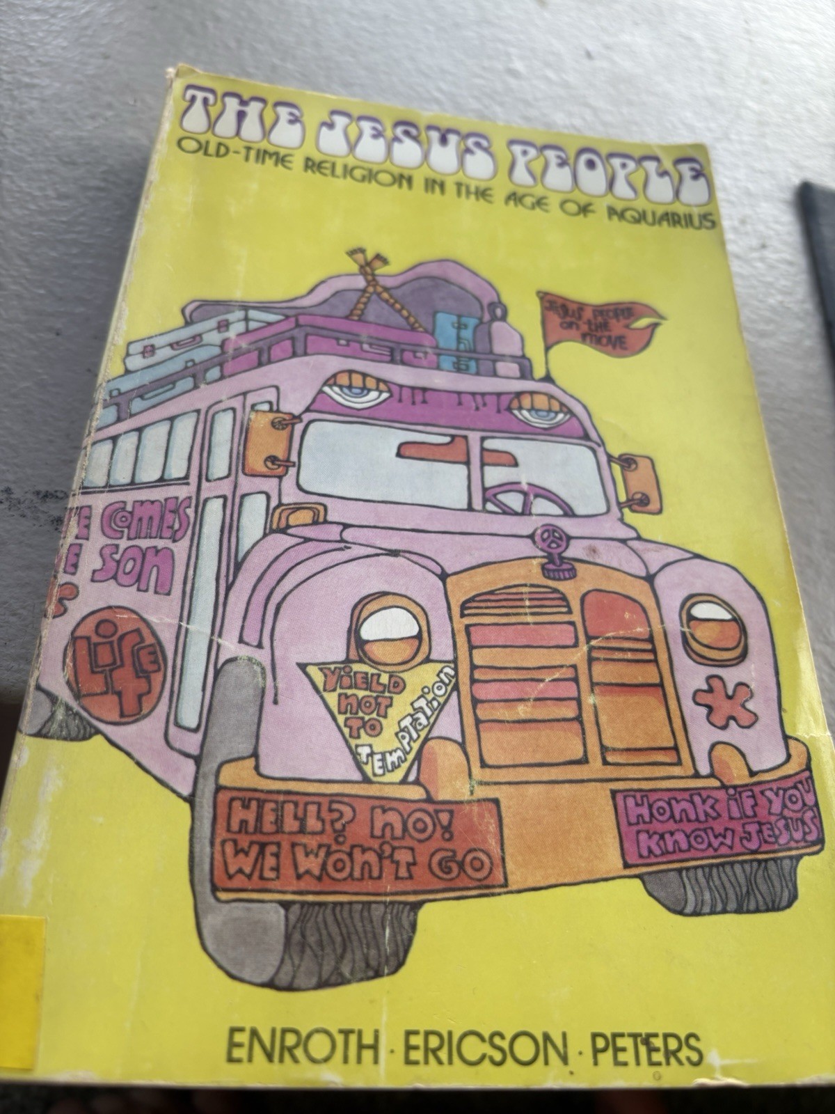 The Jesus People Age of Aquarius 1971 Vintage Paperback Counter Culture 70s Art