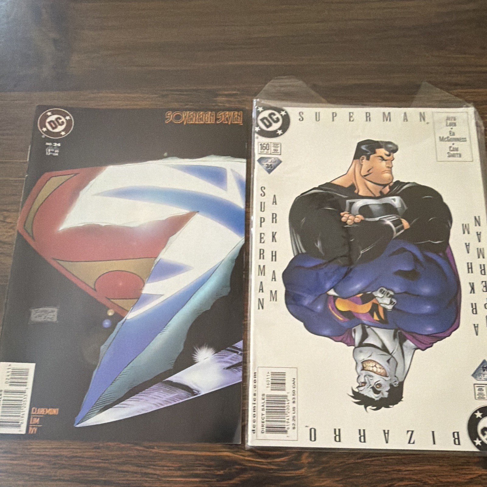 DC Comics Superman Sovereign 7 And Superman Arkham