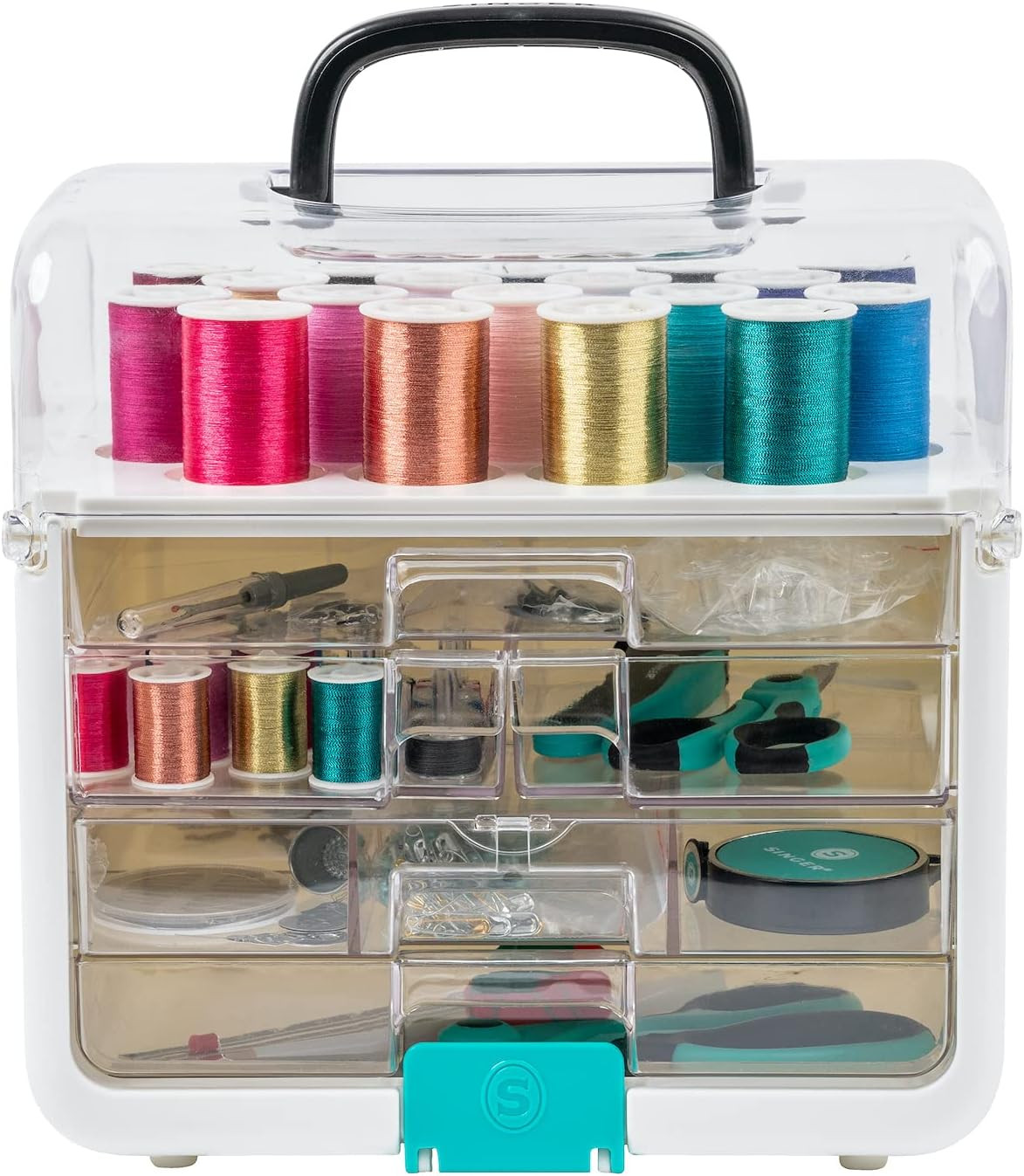 SINGER Proseries Sew-It-Goes Sewing Kit & Storage Organizer, 356 Count