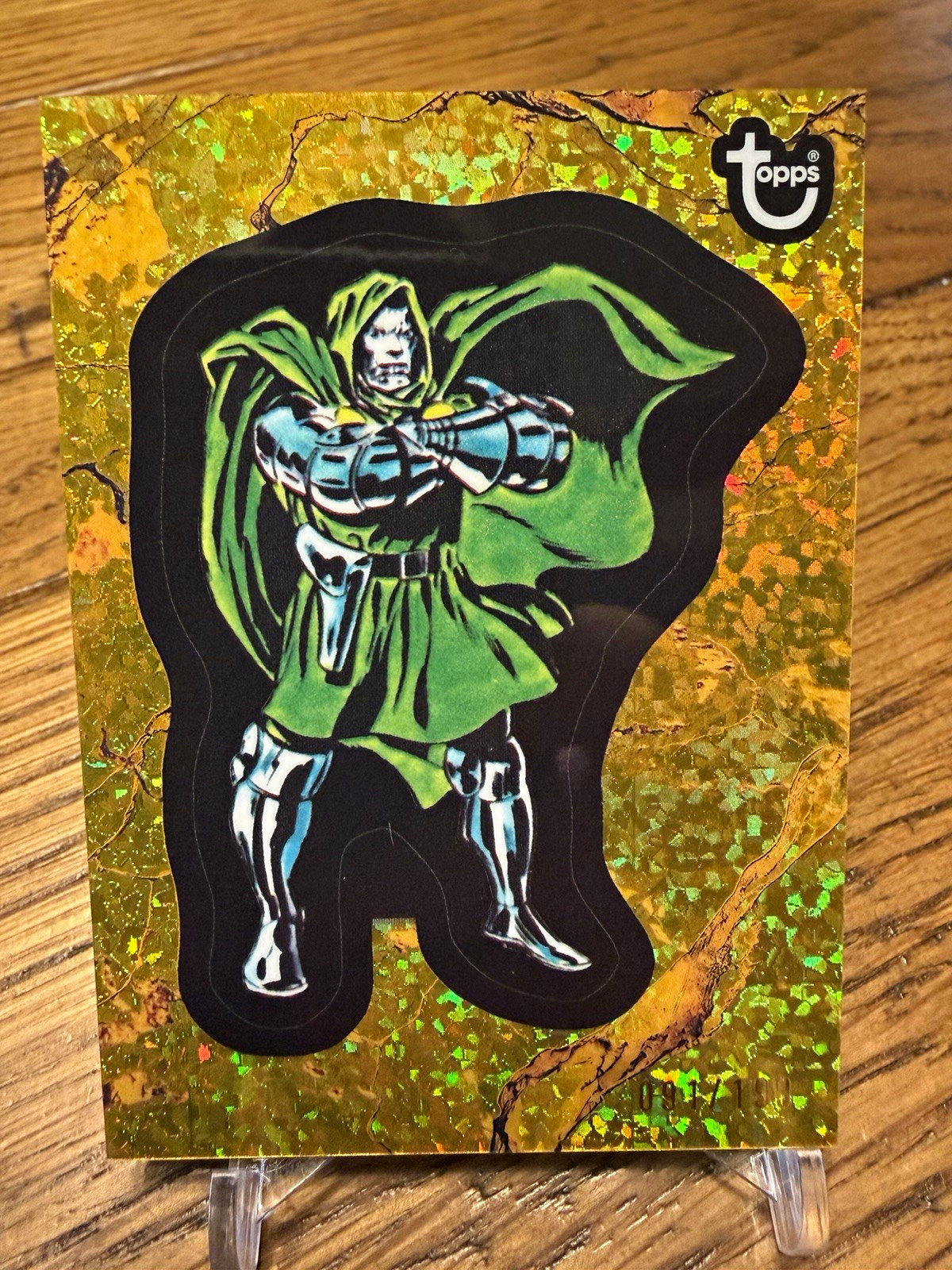 2025 Topps Marvel Comic Book Heroes 1976 Doctor Doom #35 Serial Numbered /199