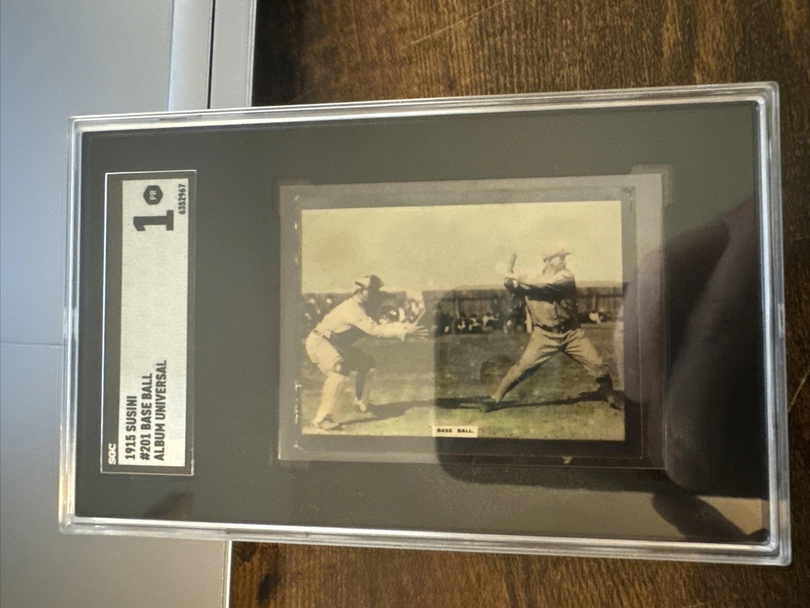 1915 Susini Baseball #201 Red Murray SGC 1 PR - Cuban Rare