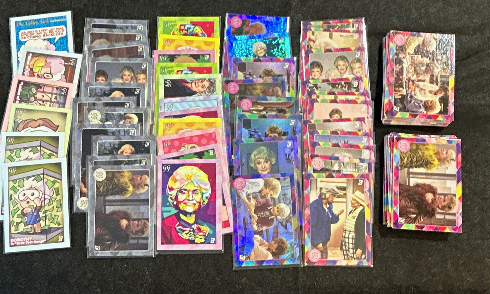 Cardsmiths Golden Girls base and parallel lot 93 cards Dorothy Betty Blanche