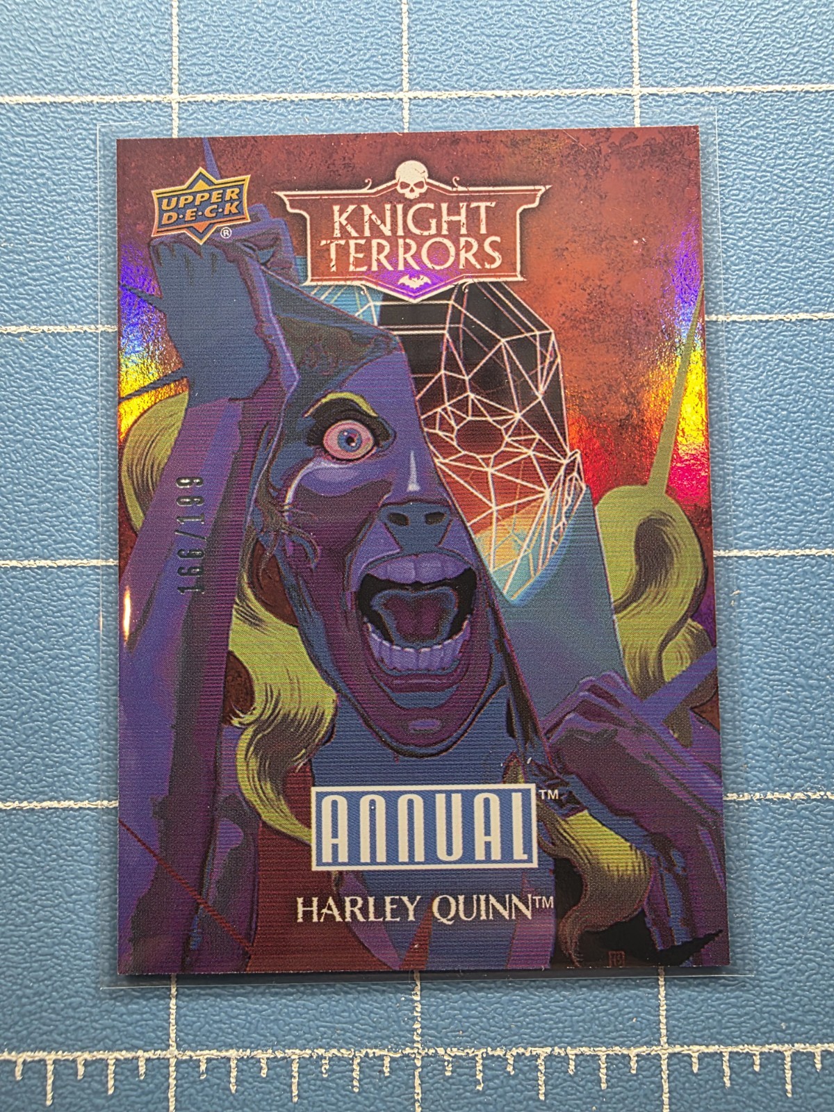2023-24 UD DC Annual - Harley Quinn KT-20 - Knight Terrors Red 166 / 199