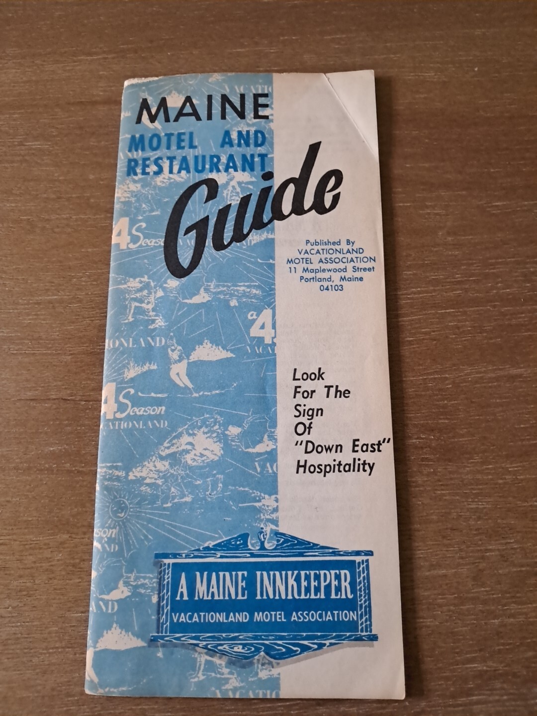 1969 Maine Motel And Restaurant Guide 1969 Maine Motel And Restaurant Guide