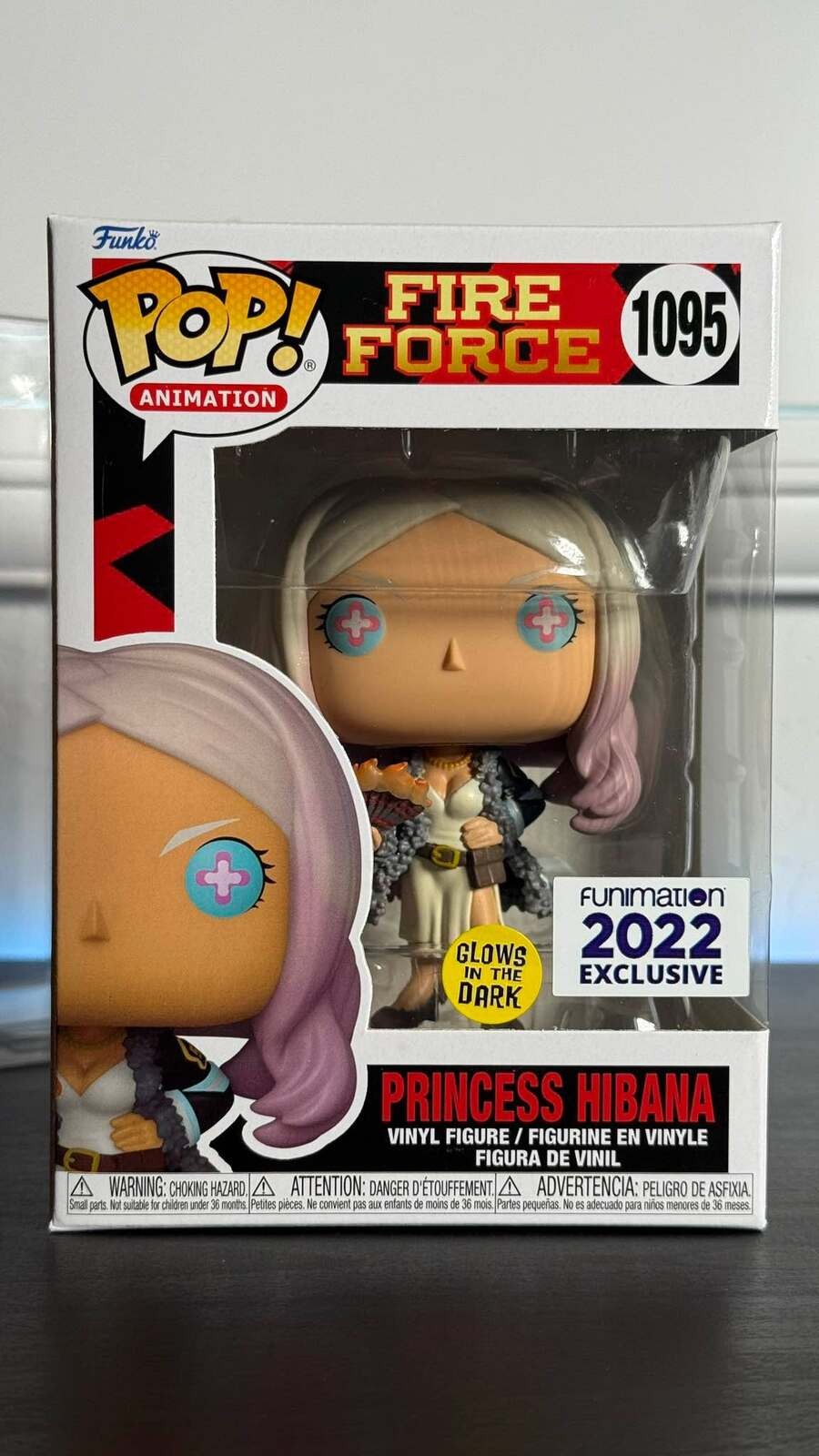 Funko Pop Princess Hibana #1095 Funimation 2022 Exclusive Funko Pop Princess Hibana #1095 Funimation 2022 Exclusive