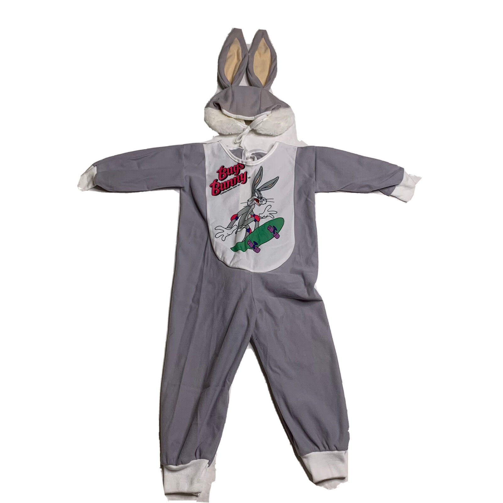 VTG Bugs Bunny Costume Collgeville 1990 Warner Brothers Rare Read Descrip