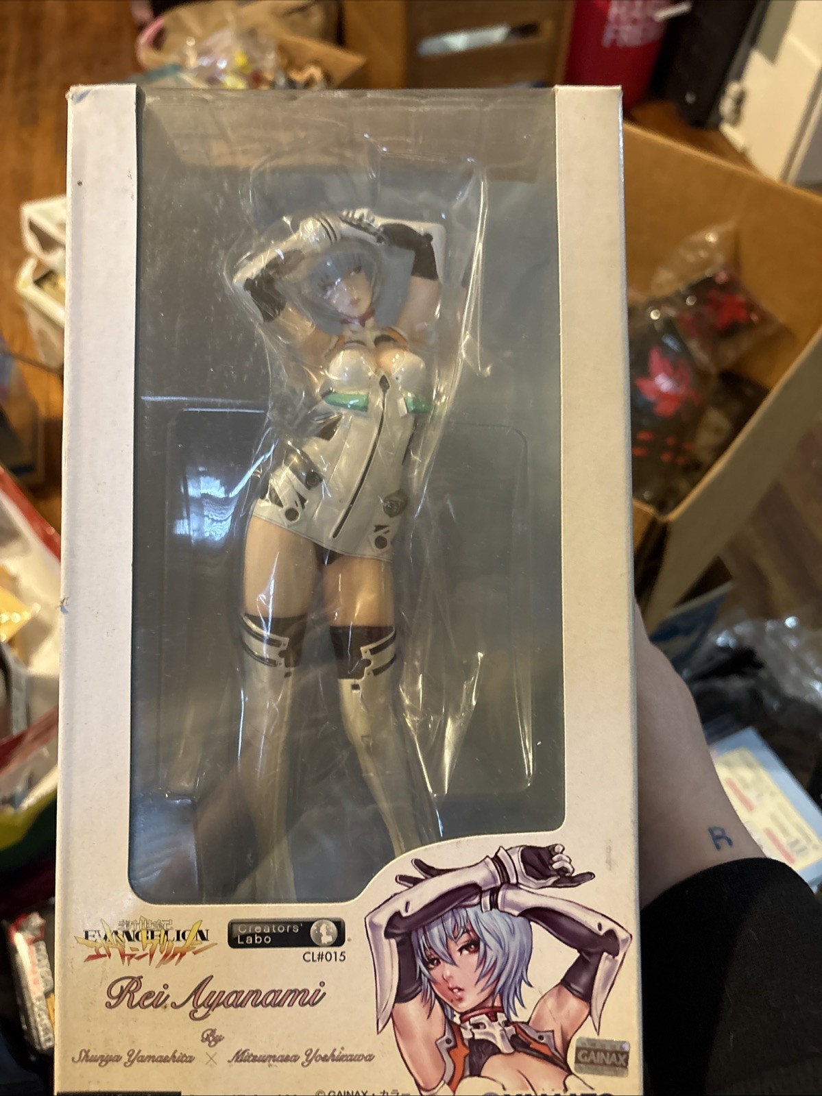 Creator's Labo CL#015 Neon Genesis Evangelion Rei Ayanami Figure YAMATO 2007