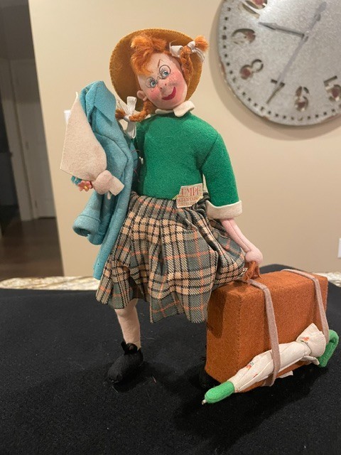  Klumpe (Roldan) Character Doll 50s Spain  Red Headed Traveler 11X8.5 READ All