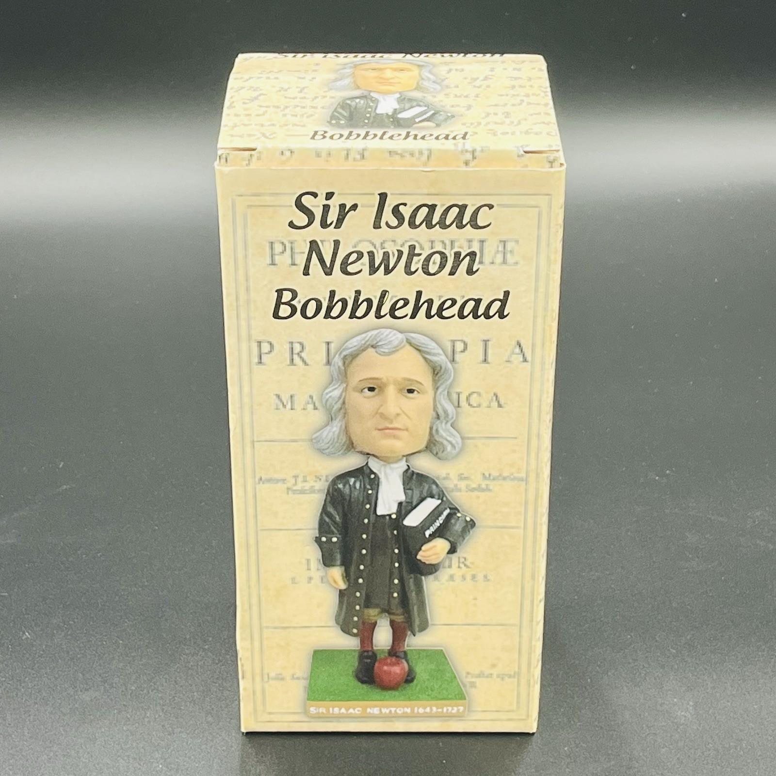 Sir Isaac Newton Bobblehead - NEW IN BOX - FAMOUS PHYSICIST- 7\